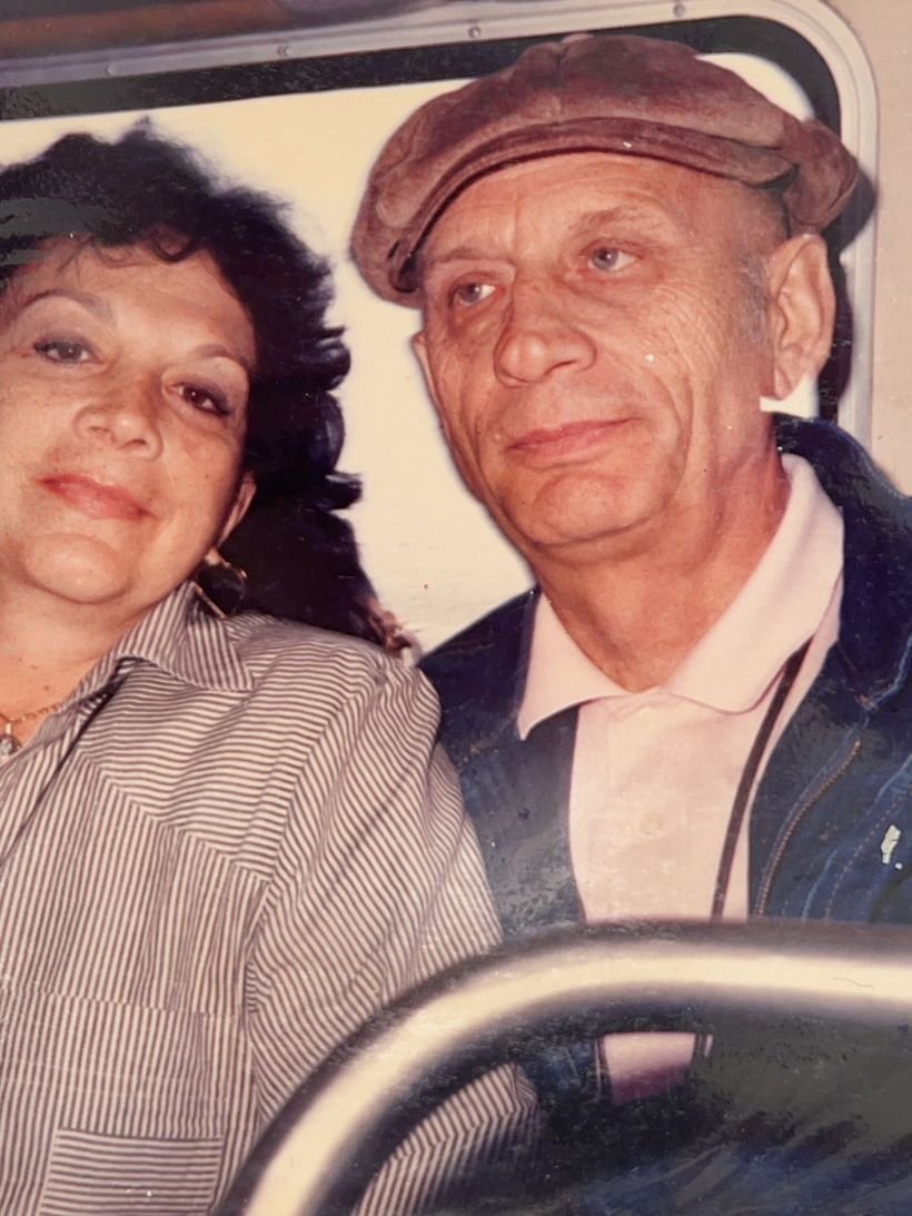 Stanislav e Ângela Nápravník, fotografia de arquivo